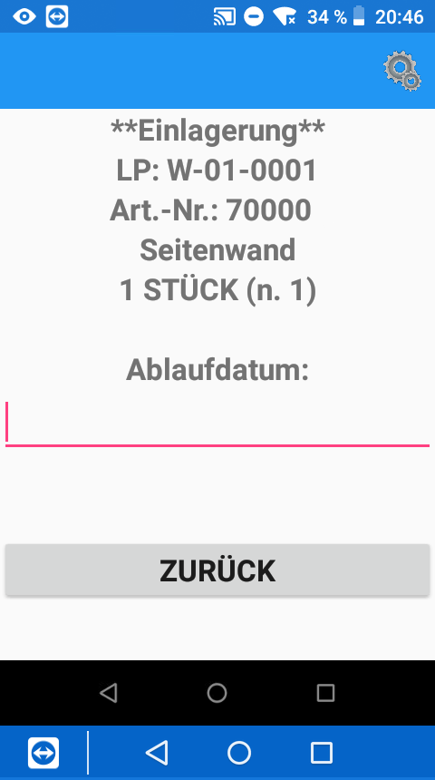 MDE Kommissionierung Serie