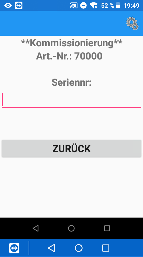 MDE Kommissionierung Serie