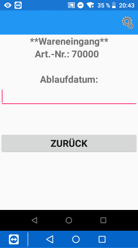 MDE Kommissionierung Serie
