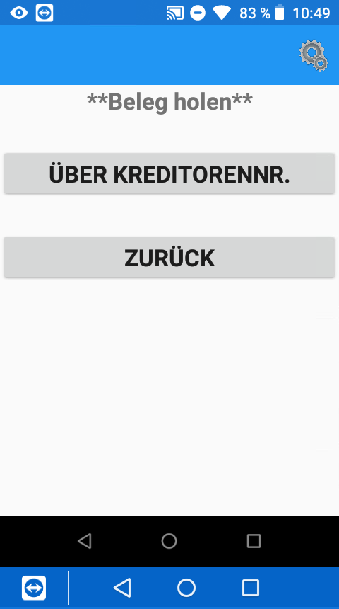 MDE Beleg identifizieren über
